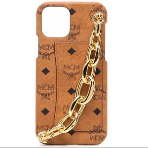 MCM Cognac Monogram iPhone 12/12 Pro Case